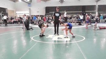 77 lbs Rr Rnd 2 - Ryder Kim, RedNose Wrestling School - ESC vs Zak Horn, Washington Twp - ESC