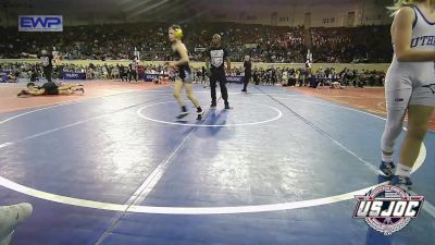 84 lbs Round Of 32 - Wyatt Rochell, Duncan Demon Wrestling vs Jed Spencer, SlyFox Wrestling Academy