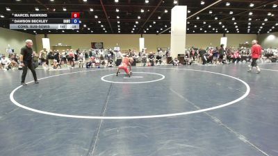 138 lbs Cons. Sub-semis - Marcel Hawkins vs Dawson Beckley, Broken Arrow Wrestling Club