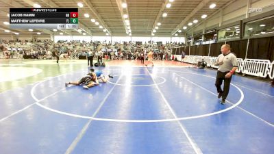 152 lbs Round Of 64 - Jacob Hamm, NH vs Matthew Lefevre, FL