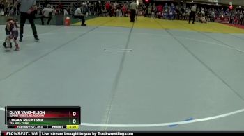 40 lbs Round 1 - Olive Yang-Elson, Summit Wrestling Academy vs Logan Reemtsma, Tea Area Titans