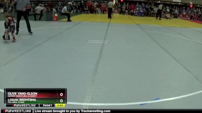 40 lbs Round 1 - Olive Yang-Elson, Summit Wrestling Academy vs Logan Reemtsma, Tea Area Titans