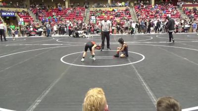 49 lbs Champ. Round 1 - Grant English, Smoky Valley Wrestling Club vs Matthew Salas, Ulysses