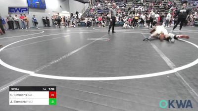 160 lbs Rr Rnd 1 - Shipley Simmons, Shelton Wrestling Academy vs Jamarcus Siemens, Prodigy NDT