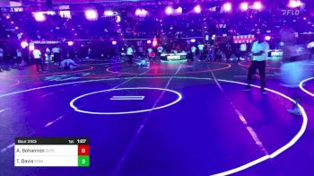 215 lbs Final - Ayden Bohannon, Coyote Wrestling Club vs Theron Davis, Standfast