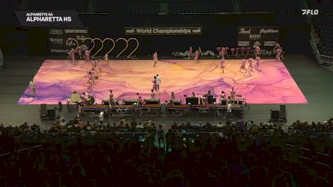 Alpharetta HS "Alpharetta GA" at 2026 WGI Percussion/Winds World Championships