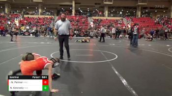 70 lbs Semifinal - Nathan Palmer, Maize Wrestling Club vs Noah Kennedy, Thunderbird Wrestling Club