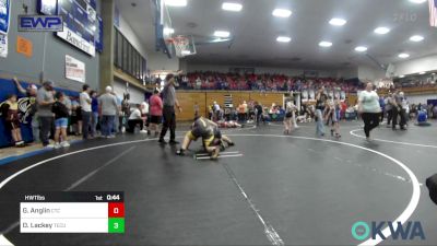 Rr Rnd 2 - Grycen Anglin, Chandler Takedown Club vs Oaklen Lackey, Tecumseh Youth Wrestling