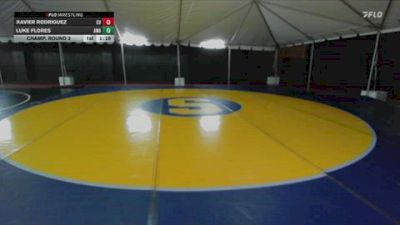 113 lbs Champ. Round 2 - Luke Flores, Arete Wrestling Academy vs Xavier Rodriguez, Canyon View