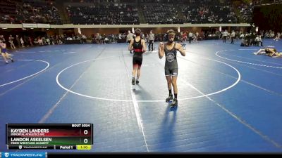 117 lbs Champ. Round 1 - Kayden Landers, Immortal Athletics WC vs Landon Askelsen, Moen Wrestling Academy