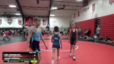 Cons. Semi - Mason Marshall, DC Elite vs Kirk Underbakke, West Liberty Wrestling Club