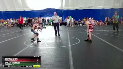 76 lbs Round 5 (8 Team) - Griffin Smith, Dayton Bandits vs Dylan Skoncey, Phoenix WC