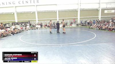 157 lbs Round 3 (8 Team) - Shepard Stephens, Utah Gold vs Jacob Kidder, Wisconsin