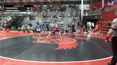 125 lbs Semifinal - Eliza Mitchell, Iowa City High vs Aubree Bunnell, Fort Madison
