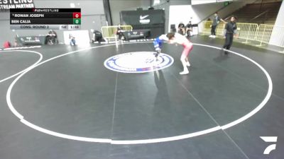 All Cadet Boys Freestyle Upper - 150 lbs Cons. Round 3 - Rowan Joseph vs Ben Calia