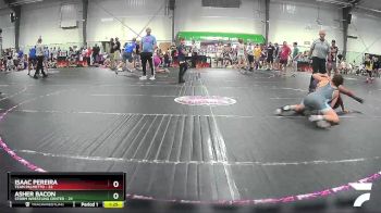 143 lbs Semis (4 Team) - Asher Bacon, Storm Wrestling Center vs Isaac Pereira, Team Palmetto