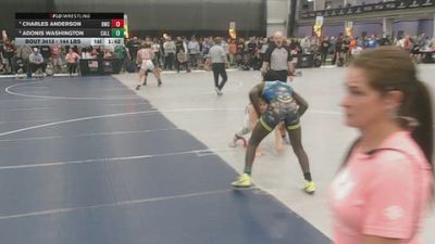 144 lbs Quarters - Adonis Washington, Callan vs Charles Anderson, 817 Wrestling Club