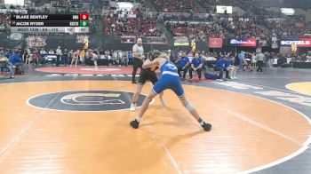 AA - 110 lbs Cons. Semi - Blake Bentley, Billings West vs Jacob Ryder, Billings Skyview