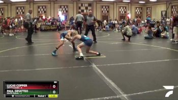 90 lbs Round 2 (6 Team) - Lucas Copper, Smittys Barn vs Paul DiMatteo, Death Squad