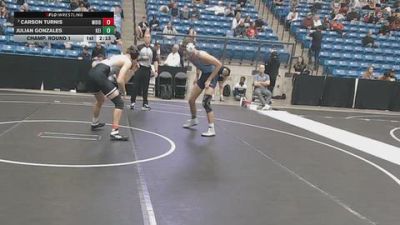165 lbs Champ. Round 1 - Julian Gonzales, Keiser University vs Carson Turnis, Morningside (Iowa)