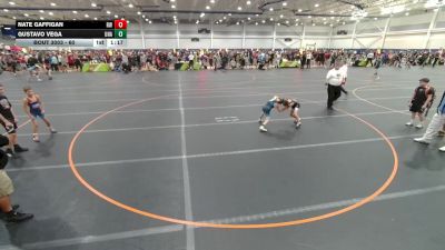 60 lbs Round 2 - Nate Gaffigan, Roundtree Wrestling vs Gustavo Vega, Unattached