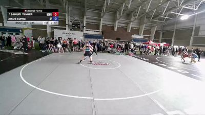 285 lbs Champ. Round 1 - Samuel Tanner, Green Canyon Wrestling Club vs Jesus Lopez, Spanish Fork