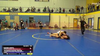 190 lbs 3rd Place Match - Maximus Evans-Pryor, Manhattan Regional Training Center (MRTC) vs Kayne Smith, Bonner Springs Wrestling Club