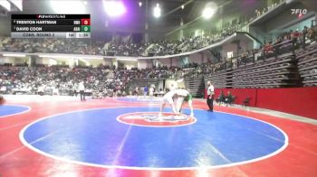 175-3A Cons. Round 2 - David Coon, Adairsville vs Trenton Hartman, Northwest Whitfield High