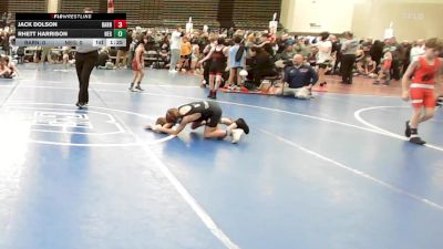 53 lbs Rr Rnd 4 - Jack Dolson, Barn Brothers Wrestling Academy vs Rhett Harrison, New England Gold - ESC