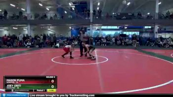 100 lbs Round 3 (4 Team) - Mason Puma, Kenston vs Joey Oriti, Highland