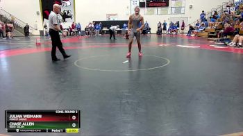 175 lbs Cons. Round 2 - Julian Weimann, Forest Grove vs Chase Allen, West Salem