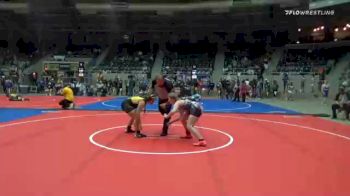 147 lbs Prelims - Millie Azlin, Team Tulsa Wrestling Club vs Ciara Franco-Shrum, JAY HIGH SCHOOL