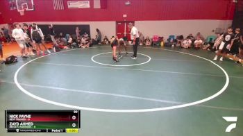 90 lbs Round 4 (6 Team) - Nick Payne, Best Trained vs Zayd Ahmed, Reece`s Warriors