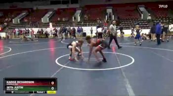 138 lbs Cons. Semi - Kaidge Richardson, Lincoln-way vs Seth Justin, Walled Lake