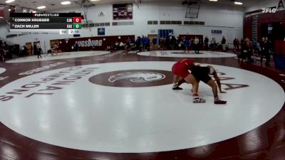 133 lbs Cons. Round 2 - Connor Krueger, St. Johns (mn) vs Zach Miller, Carthage College