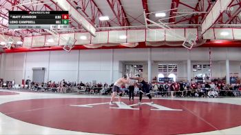 285 lbs Cons. Semi - Matt Johnson, Alma vs Leno Campbell, Millikin