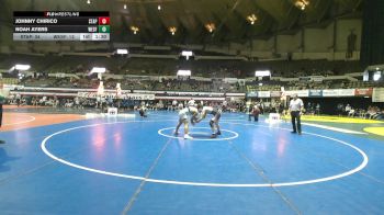 157 lbs Quarters & Wb (16 Team) - Johnny Chirico, St. Augustine Prep vs Noah Ayers, Westfield