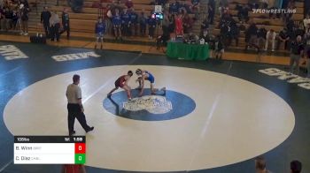 Semifinal - Brandon Winn, Brockton vs Corbin Diaz, Cumberland