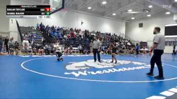 107 lbs Placement Matches (8 Team) - Bailah Taylor, Oak Grove High School vs Isabel Balkin, Oxford