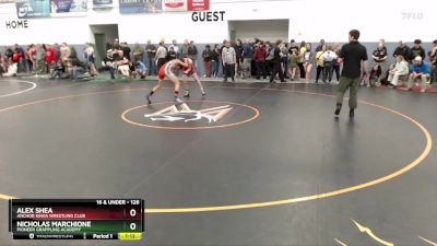 126 lbs Quarterfinal - Nicholas Marchione, Pioneer Grappling Academy vs Alex Shea, Anchor Kings Wrestling Club