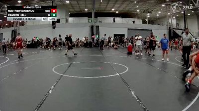 130 lbs Round 1 (4 Team) - Camren Hall, Kardiac Kidz vs Matthew Marenco, Warhawks