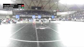 Boys 4A 144 lbs Cons. Round 4 - Duane Zamora, Moses Lake vs Orlando Garcia, West Valley (Yakima)