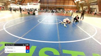 106A lbs Quarterfinal - Aydan Thomas, Stillwater vs Khojikhon Karimov, Uzb