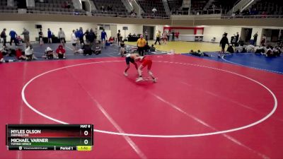 145 lbs Cons. Round 3 - Michael Varner, Totino-Grace vs Myles Olson, Farmington