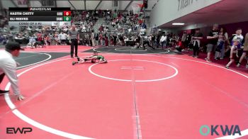 46 lbs Consi Of 8 #2 - Hastin Chitty, Gore Pirates Youth Wrestling vs Eli Reeves, Broken Arrow Wrestling Club