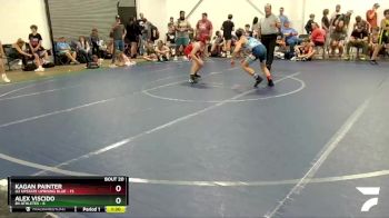 88 lbs Round 5 (8 Team) - Kagan Painter, U2 Upstate Uprising Blue vs Alex Viscido, 84 Athletes