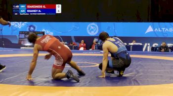 74 kg Qualif. - Georgios Ioakeimidis, Greece vs Magomed Khaniev, Azerbaijan