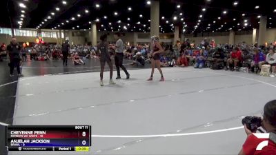 100 lbs Round 4 (6 Team) - Cheyenne Penn, Patriots WC White vs Anjelah Jackson, BRAWL