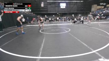 174 lbs Champ. Round 2 - Braedyn Rakes, Morningside (Iowa) vs Alex Wilson, Oklahoma City