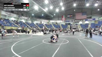 132 lbs Round Of 16 - Jett Childers, Nebraska Elite vs Kenji Edwards, Dolores Wrestling Club
